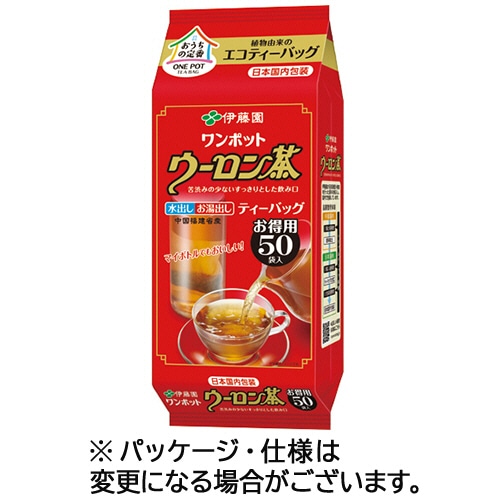 伊藤園 ワンポットエコティーバッグ ウーロン茶 1袋(50バッグ)