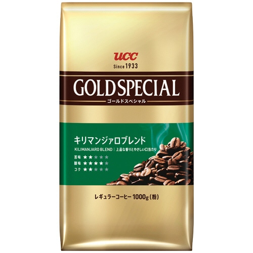 UCC ゴールドスペシャル キリマンジァロブレンド 1000g(粉) 1袋
