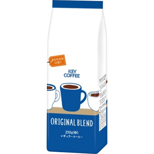 キーコーヒー オリジナルブレンド 250g(粉) 詰替用 1袋