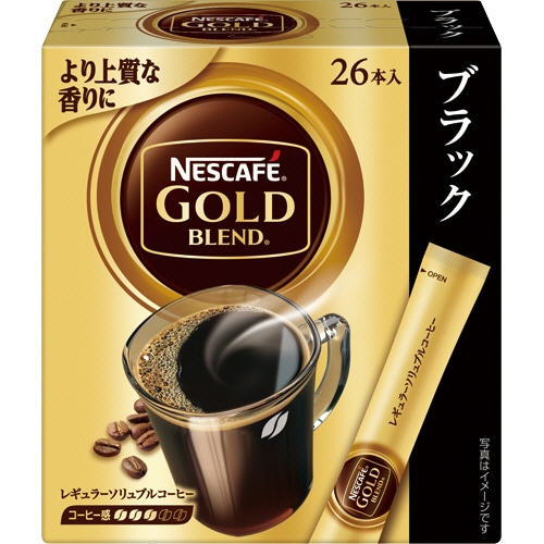 ネスレ ネスカフェ ゴールドブレンド スティック ブラック 1箱(26本)