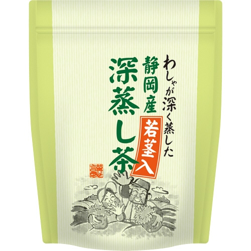 丸山製茶 静岡産若茎入り深蒸し茶 500g 1袋