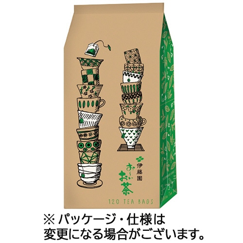 伊藤園 おーいお茶 抹茶入り緑茶ティーバッグ(エコ&ハッピー) 1袋(120バッグ)