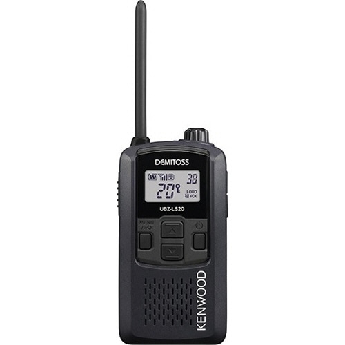 ケンウッド 特定小電力トランシーバー ブラック UBZ-LS20B 1台