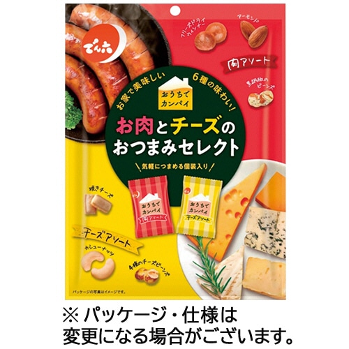 でん六 お肉とチーズのおつまみセレクト 78g 1パック