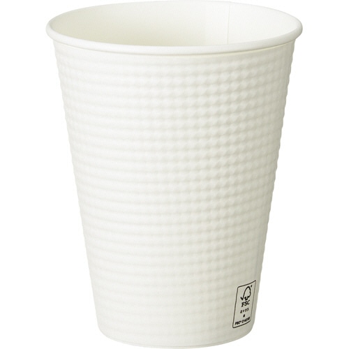 サンナップ エンボスカップ ホワイト 340mL(12オンス) 1パック(25個)