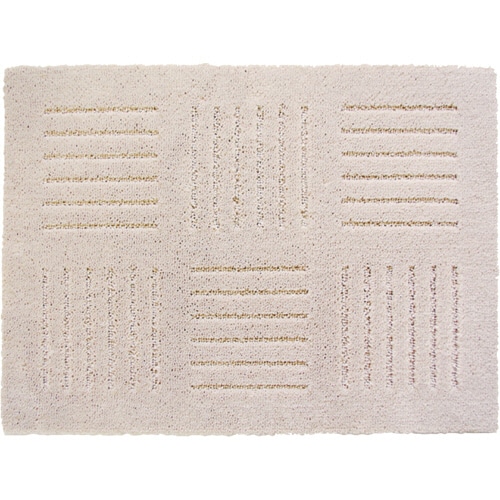 オカ ピタプラス ブリック ジョイントキッチンマット 約45×60cm ベージュ 1枚