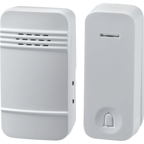 ELPA 電池を使わないワイヤレスチャイム(押ボタン・受信器セット) WC-S6040AC 1セット