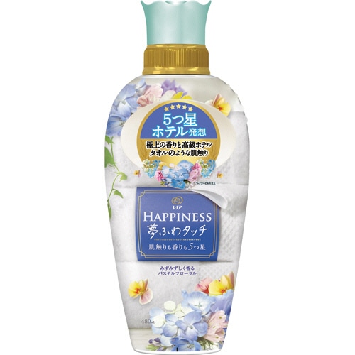P&G レノアハピネス 夢ふわタッチ みずみずしく香るパステルフローラル 本体 480ml 1本
