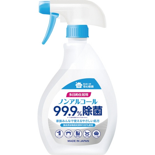 第一石鹸 多目的住居用 ノンアルコール除菌スプレー 本体 400ml 1本