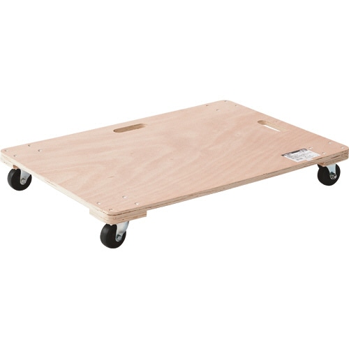 YAMAZEN 木製平台車 900×600mm WD-9060 1台