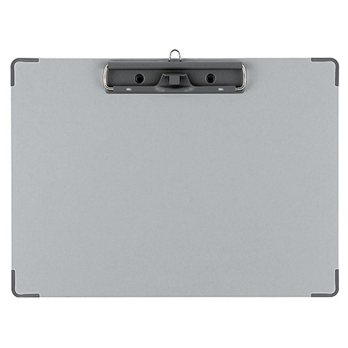 コクヨ 用箋挟B(クロス貼り) A4ヨコ グレー ヨハ-23 1セット(10枚)