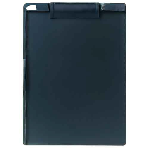 TANOSEE クリップボード A4タテ ネイビー 1セット(10枚)