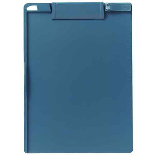 TANOSEE クリップボード A4タテ ブルー 1セット(10枚)