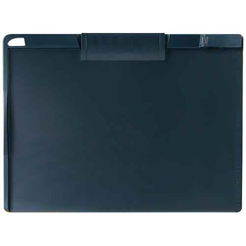 TANOSEE クリップボード A4ヨコ ネイビー 1セット(10枚)