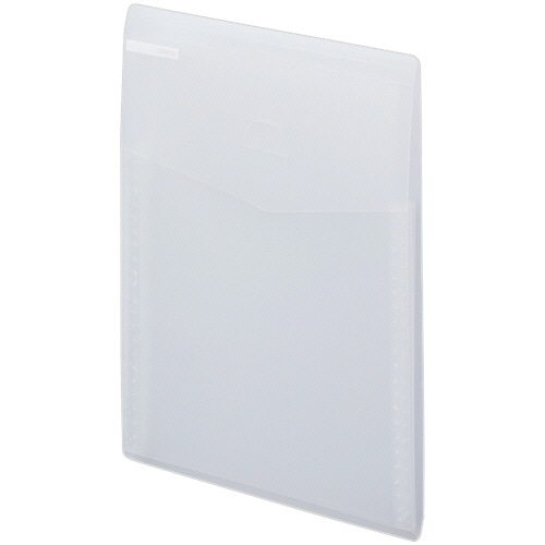 リヒトラブ　ｓｏｅｒｕ　スリムドキュメントファイル（タテ型）　Ａ４　５ポケット　フロストクリヤー　Ａ－８７１０－１　１セット（５冊）