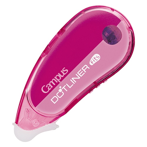 コクヨ テープのり ドットライナーフィッツ 本体 7mm×8.5m 強粘着 ピンク タ-DM490-07NP 1セット(20個)