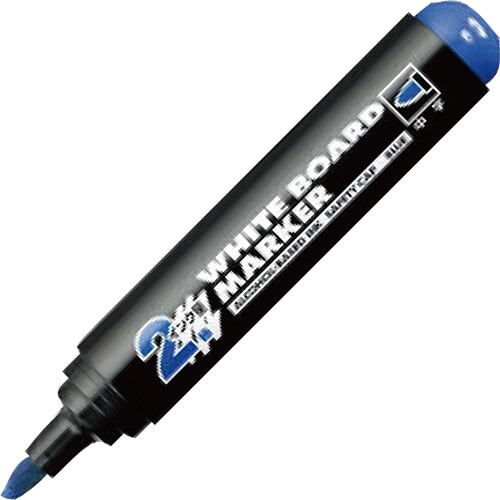コクヨ ホワイトボード用マーカー(中字・ロング筆記タイプ) 青 PM-BL102B 1セット(10本)