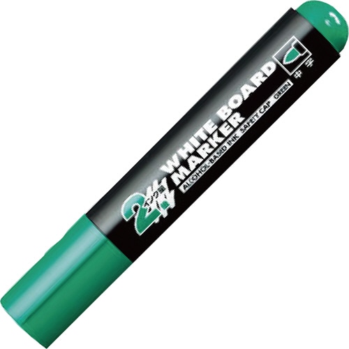 コクヨ ホワイトボード用マーカー(中字・ロング筆記タイプ) 緑 PM-BL102G 1セット(10本)