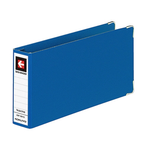 コクヨ データバインダーT(バースト用・レギュラータイプ) T4.5×Y10 9穴 280枚収容 青 EBT-0910 1セット(10冊)
