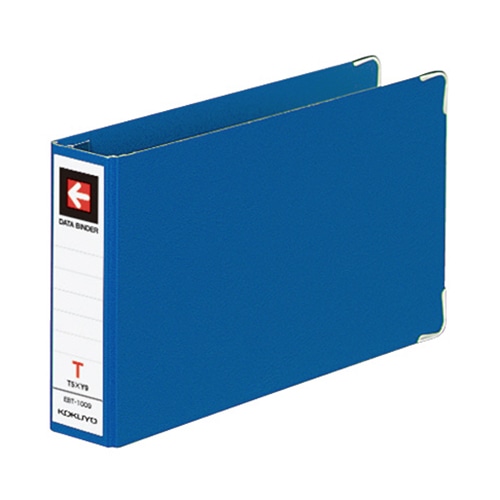 コクヨ データバインダーT(バースト用・レギュラータイプ) T5×Y9 10穴 280枚収容 青 EBT-1009 1セット(10冊)