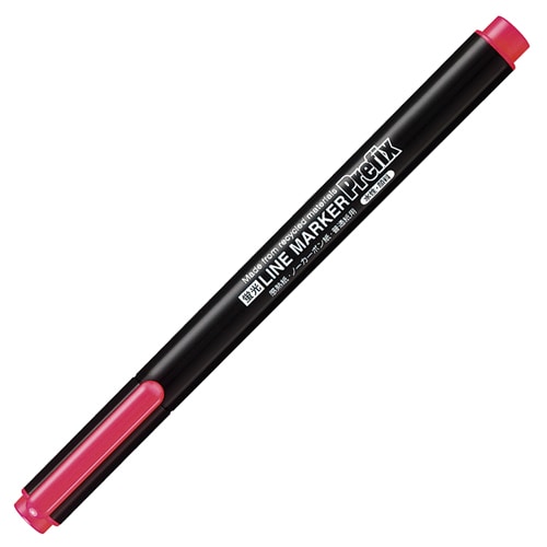 コクヨ 蛍光OAマーカー(再生樹脂・シングル) プリフィクス 中字 桃 PM-L102P 1セット(10本)