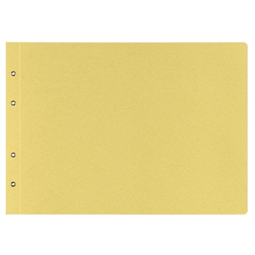 コクヨ 綴込表紙C クラフトタイプ B4ヨコ 4穴 ツ-53 1セット(10組20枚:1組2枚×10パック)