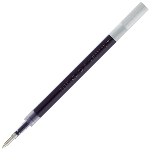 ゼブラ ジェルボールペン サラサドライ用リフィル 0.4mm 青 RJLV4-BL 1セット(10本)