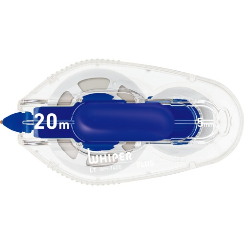 プラス 修正テープ ホワイパーLT 5mm幅×20m ブルー WH-1405 1セット(10個)