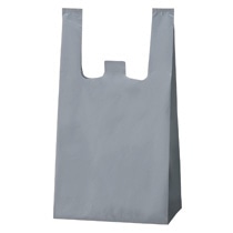 TANOSEE シルバーレジ袋 20号 ヨコ210×タテ460×マチ幅140mm 1セット(2000枚:100枚×20パック)