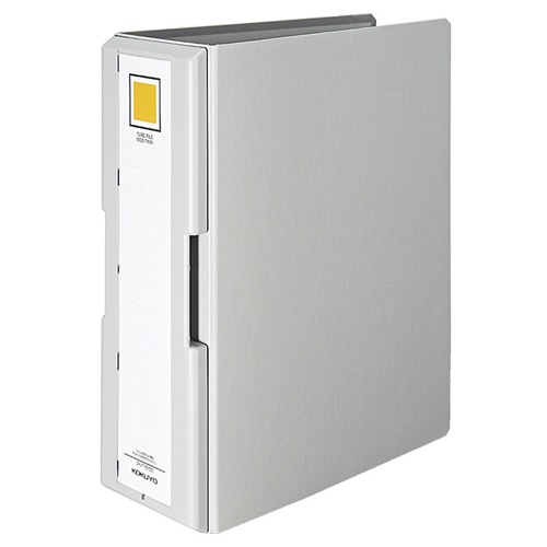 コクヨ 取っ手付きチューブファイル(エコツイン) A4タテ 1000枚収容 100mmとじ 背幅115mm シルバー フ-UT16100C 1セット(10冊)