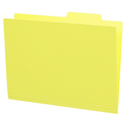 コクヨ 個別フォルダー(カラー・PP製) A4 黄 A4-IFH-Y 1セット(30冊:5冊×6パック)