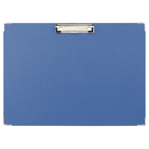 TANOSEE 用箋挟 A3ヨコ ブルー 1セット(20枚)