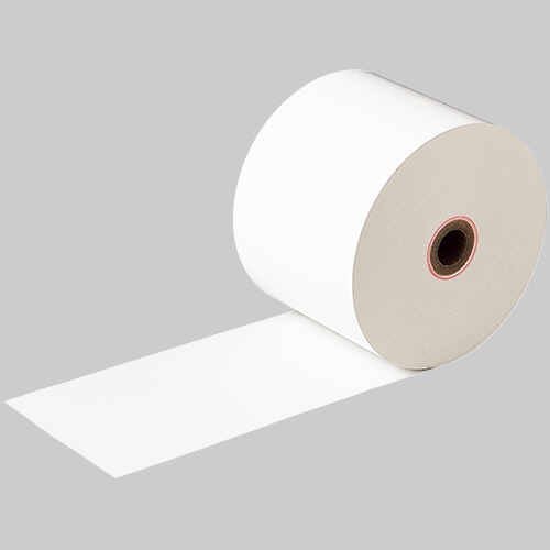 TANOSEE サーマルレジロール紙 ノーマル保存 幅58×直径80mm×長さ80m 厚み約0.062mm 芯内径12mm 1セット(80巻:5巻×16パック)