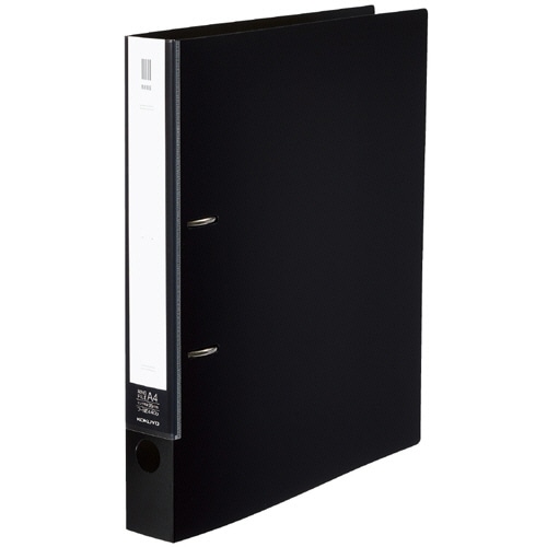 コクヨ リングファイル(NEOS) A4タテ 2穴 330枚収容 リング内径35mm 背幅42mm ブラック フ-NE440D 1セット(10冊)
