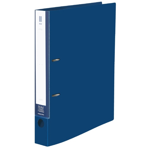 コクヨ リングファイル(NEOS) A4タテ 2穴 330枚収容 リング内径35mm 背幅42mm ネイビー フ-NE440DB 1セット(10冊)