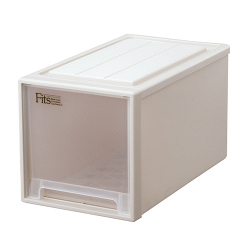 天馬 Fits フィッツケース クローゼット W300×D530×H300mm カプチーノ L-30CAP 1セット(3個)