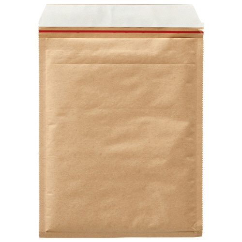 TANOSEE クッション封筒 CD/DVD2枚組用 内寸210×270mm 茶 1セット(300枚:150枚×2ケース)