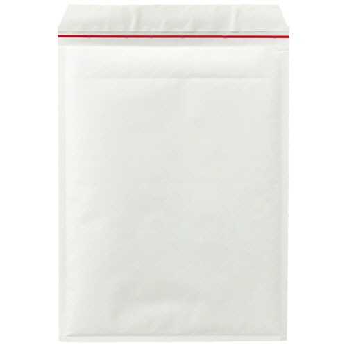 TANOSEE クッション封筒 A4ワイド用 内寸260×350mm 白 1セット(100枚:50枚×2ケース)