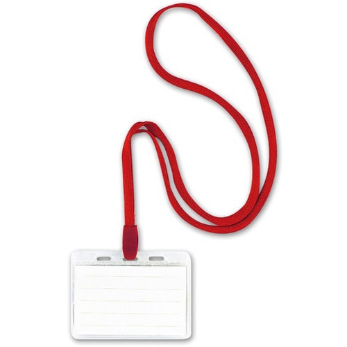 ソニック 吊り下げ名札 スタンダードタイプ ソフト 赤 NF-452-R 1セット(30個:10個×3パック)