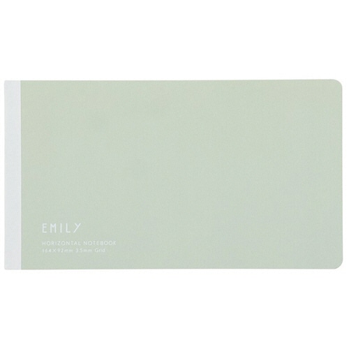 キングジム EMILy 横長ノート ペールグリーン EY9043-PG 1セット(5冊)