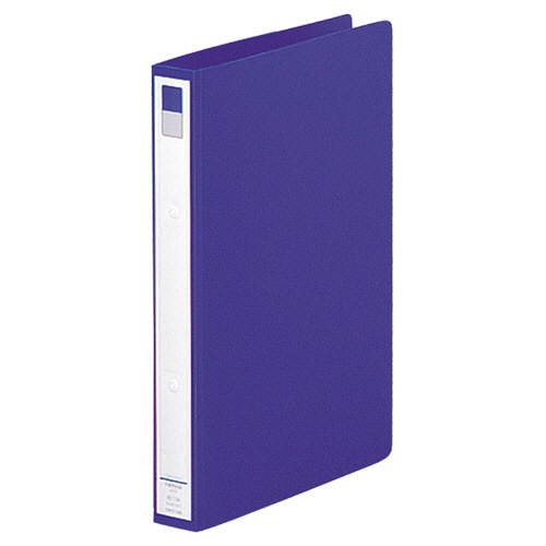 リヒトラブ リングファイル(カドロック&ツイストリング) A4タテ 2穴 200枚収容 リング内径25mm 背幅36mm 青 F-877U-8 1セット(10冊