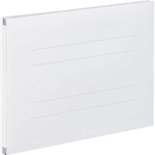 セキセイ のびーるファイル(エスヤード) A4ヨコ 800枚収容 背幅17-97mm オフホワイト AE-51F-71 1セット(10冊)