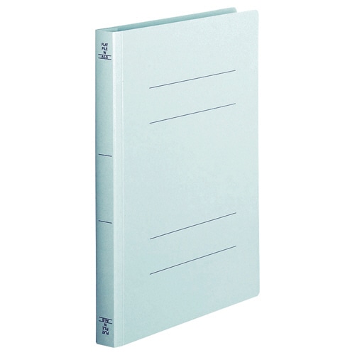 TANOSEE フラットファイル(厚とじW) A4タテ 250枚収容 背幅28mm 青 1セット(100冊:10冊×10パック)