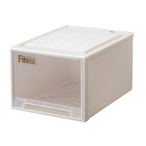 天馬 Fits フィッツケース クローゼット W390×D530×H300mm カプチーノ L-53CAP 1セット(3個)