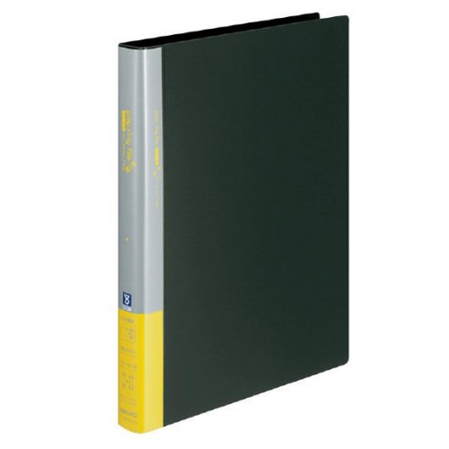 コクヨ ポップリングファイル(セパ) A4タテ 2穴 150枚収容 背幅31mm ダークグレー フ-HP420NDM 1セット(10冊)