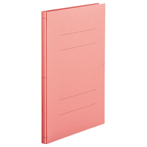 TANOSEE 背幅伸縮フラットファイル A4タテ 1000枚収容 背幅13-113mm ピンク 1セット(30冊)