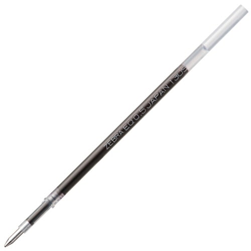 ゼブラ 油性ボールペン替芯 EQ-0.5芯 黒 スラリ用 REQ5-BK 1セット(10本)