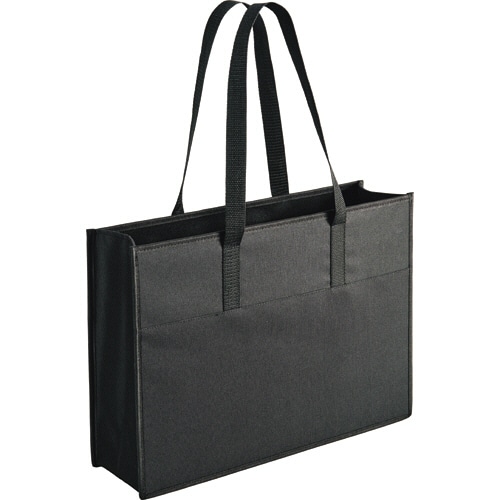 TANOSEE マルチトートバッグ A3ヨコ 黒 1セット(5個)