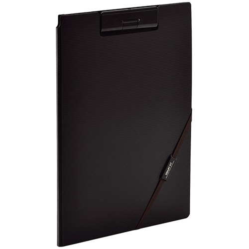 リヒトラブ SMART FIT クリップファイル A4 ブラック F-7560-24 1セット(10枚)