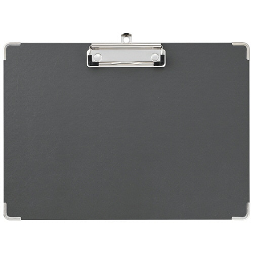 キングジム 用箋挟み A4ヨコ 黒 8335-BK 1セット(10枚)